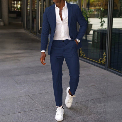 Mens Formal Business Professional Suit Set