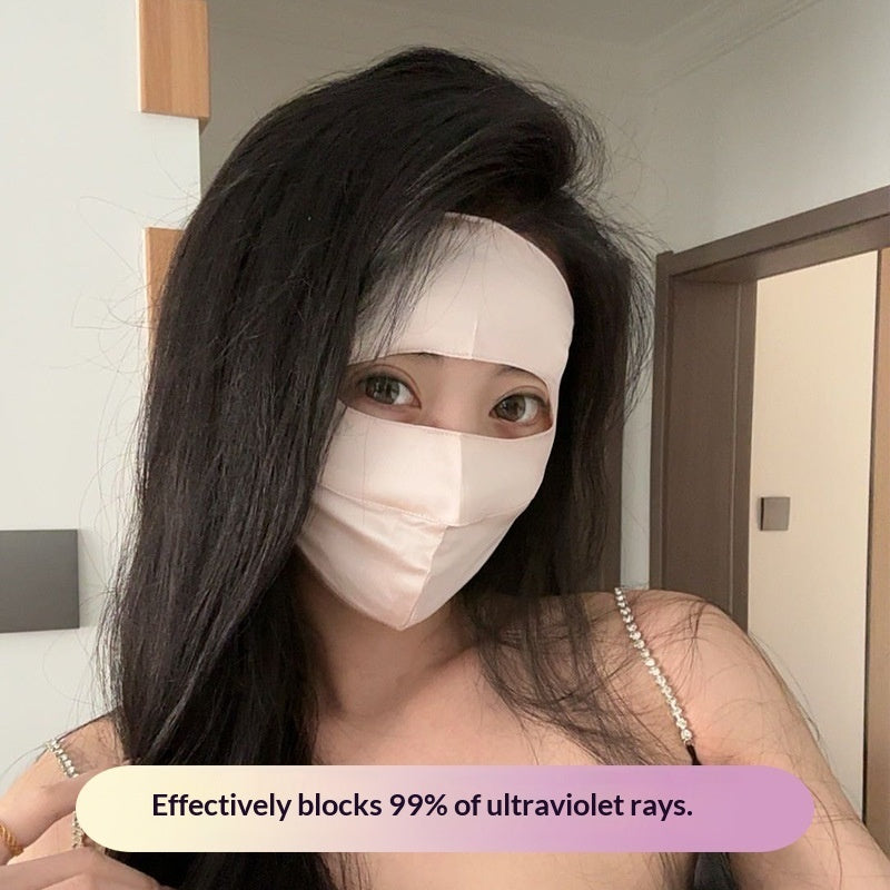 Silk Sun Protection Face Mask Silk For Women