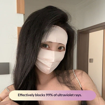 Silk Sun Protection Face Mask Silk For Women