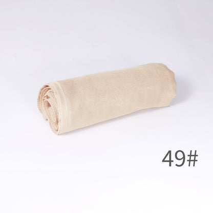 Modal Breathable Scarf Womens Solid Color