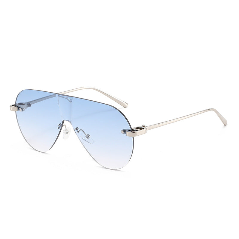 Fashionable Personalized One-piece Sunglasses