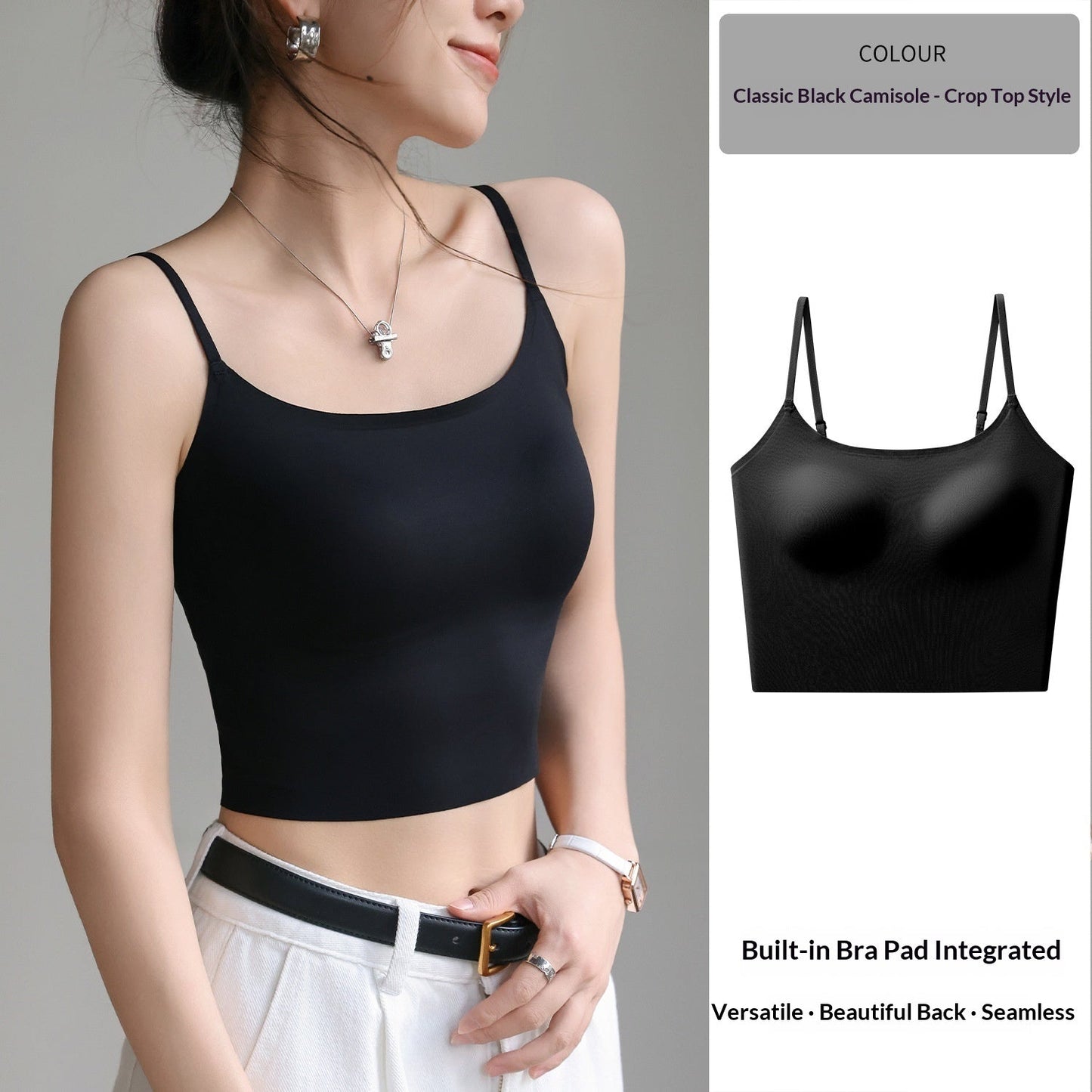 Flawless Liquid Foundation Womens Underwear Skin-tone Vest