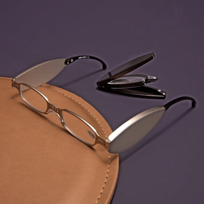 Easy To Carry Anti-pressure Anti-fall Folding Pocket Presbyopic Glasses Men