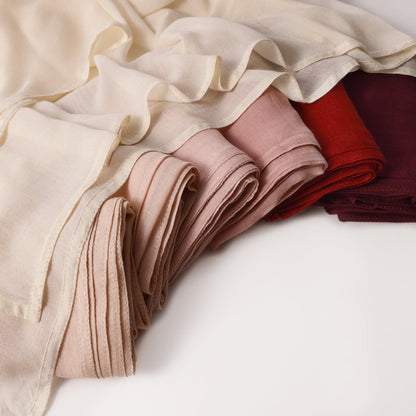 Modal Breathable Scarf Womens Solid Color