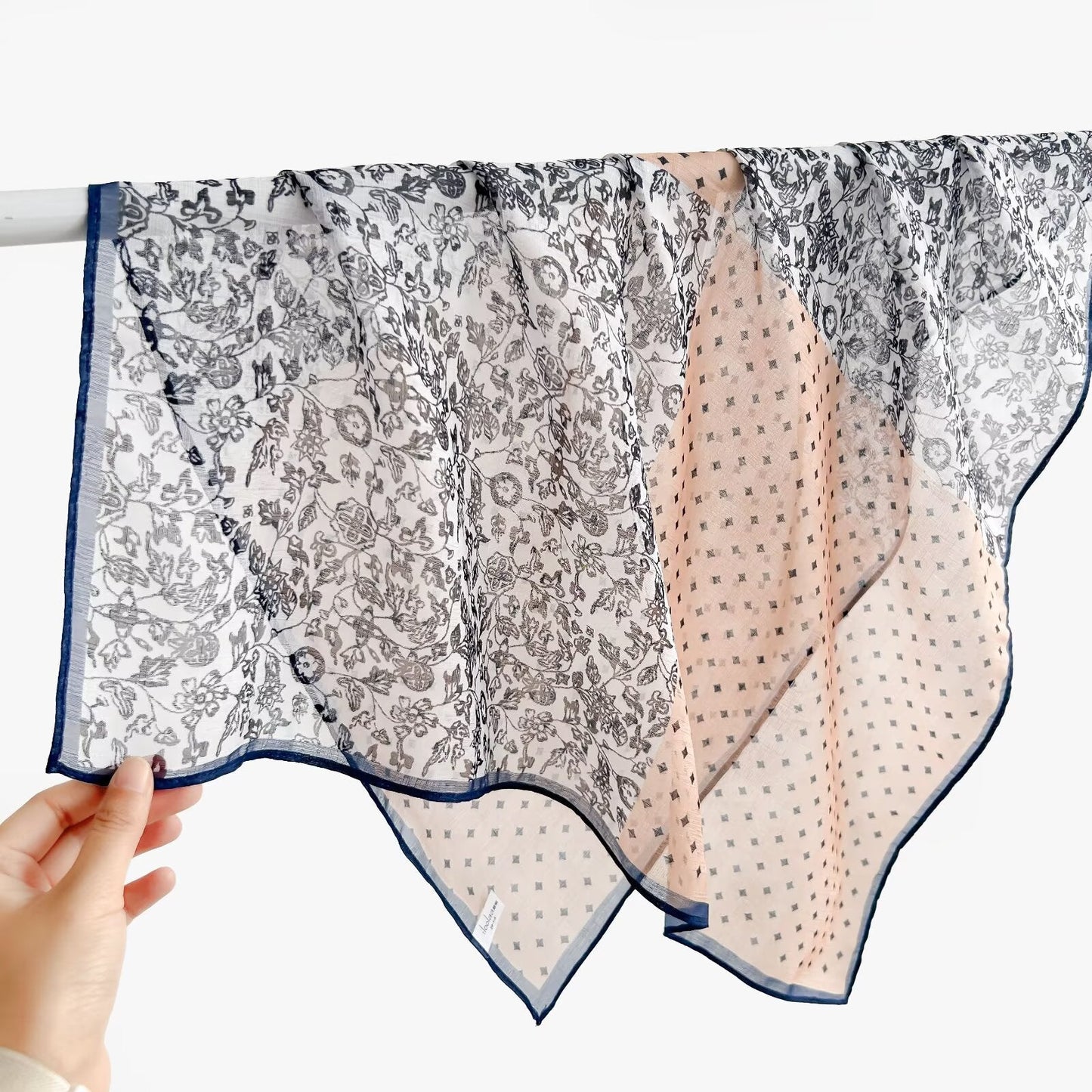 New Breathable Versatile Silk Chiffon Scarf For Women, Also Usable As A Shawl