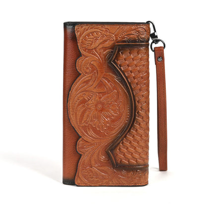 Retro Distressed Style Mens Wallet