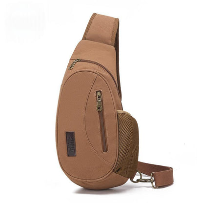 Mens Trendy Korean-style Crossbody Retro Casual Sports Shoulder Bag For Men