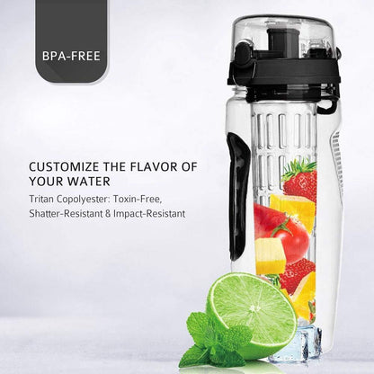 1000ml BPA Free Fruit Infuser Water Bottle
