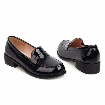 Fashion Retro Casual Solid Color Pumps Women