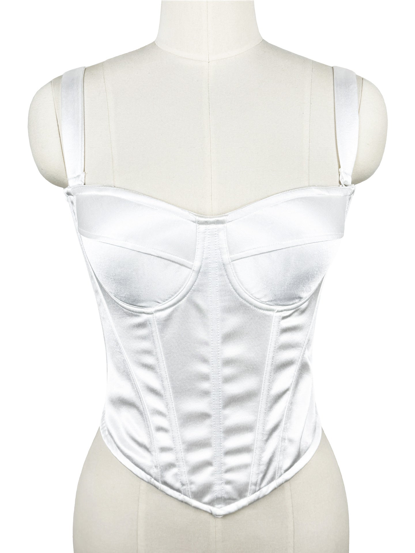 High-End Solid Color Fishbone Bra, Summer Slim-Fit Camisole, Everyday Wear Tube Top For Women With Chest Pads