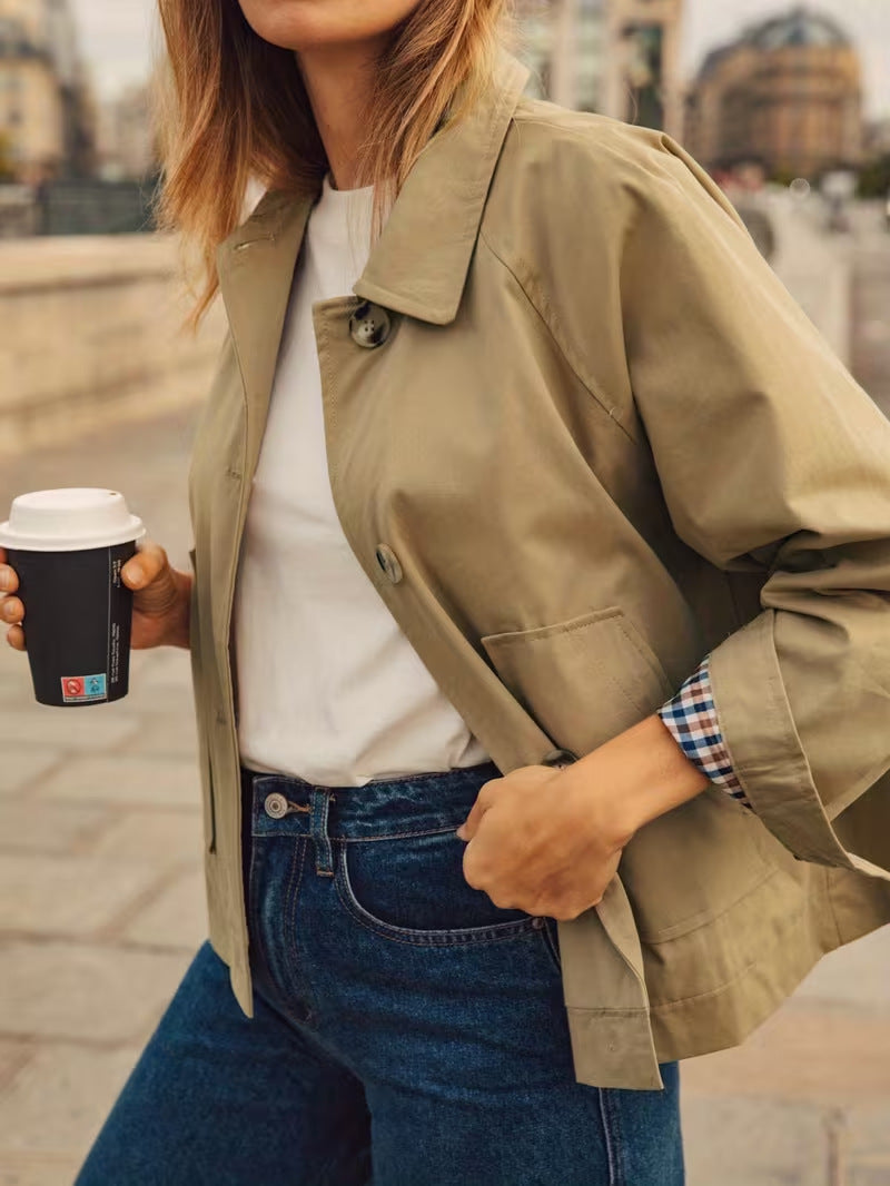 Women's Loose Pockets Casual Jacket