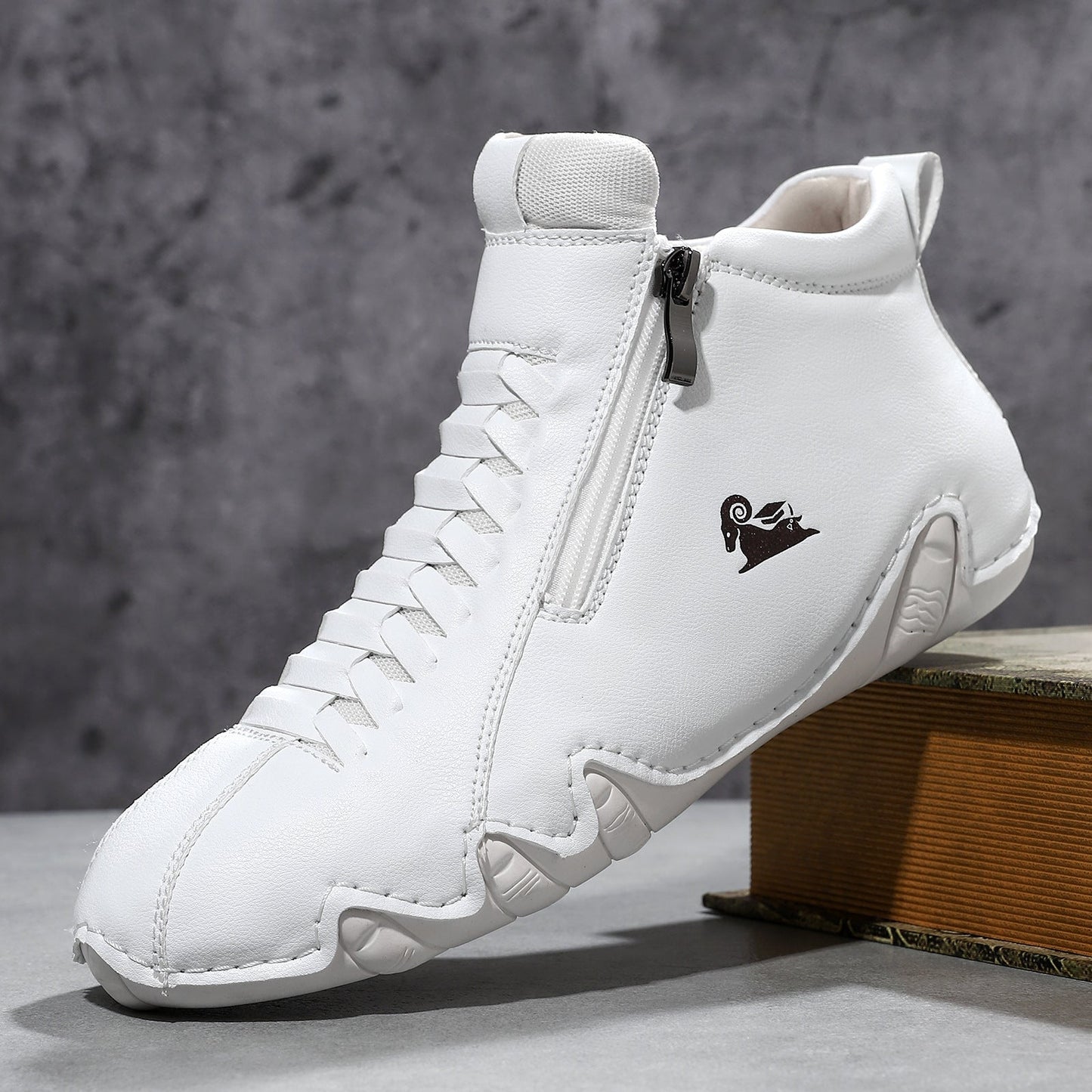 Womens Hand-stitched Flat Pumps Casual Shoes