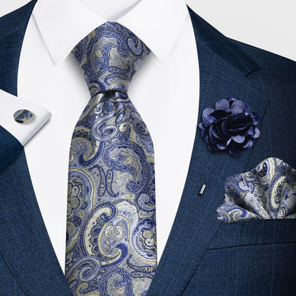 Tencel Jacquard Business Formal Necktie