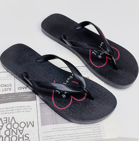 Mens Summer Thick-Soled Non-Slip Outdoor Beach Slippers