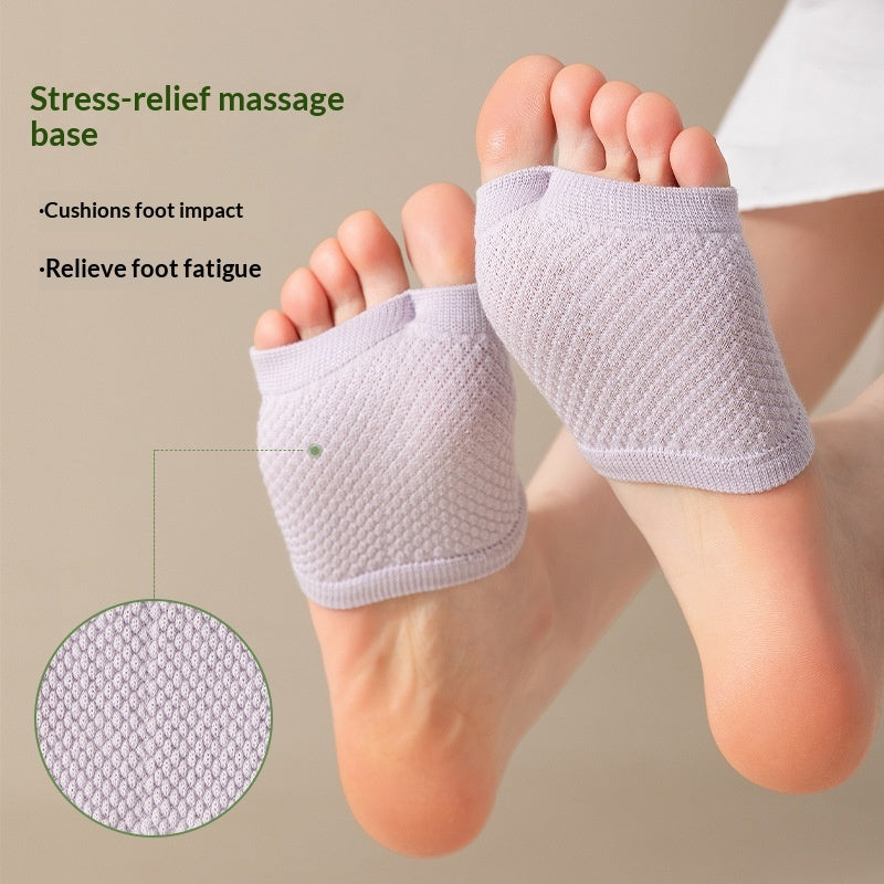 Womens Half-socks Summer Thin Pure Cotton