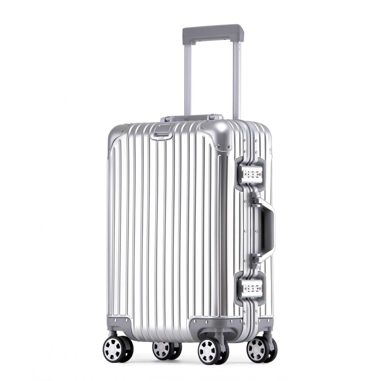 Drop-Resistant All-Aluminum-Magnesium Alloy Luggage For Travel
