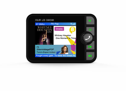 European Station Popular Color Screen Car DAB Digital Receiver Bluetooth MP3 Multifunctional Suitable
