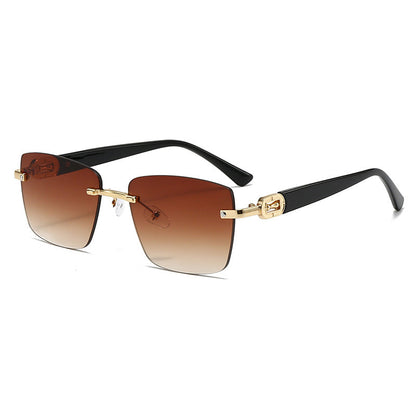 New Frameless Sunglasses Unisex Design Stylish