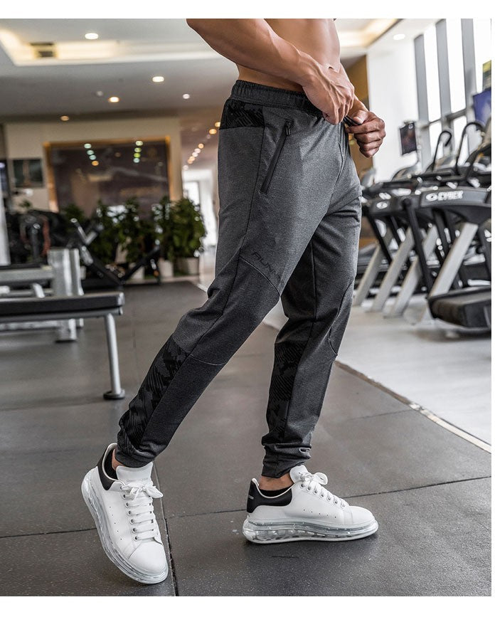 High Elastic Breathable Sweat Absorbent Quick Dry Sweatpants Men