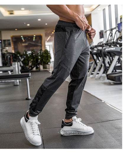 High Elastic Breathable Sweat Absorbent Quick Dry Sweatpants Men