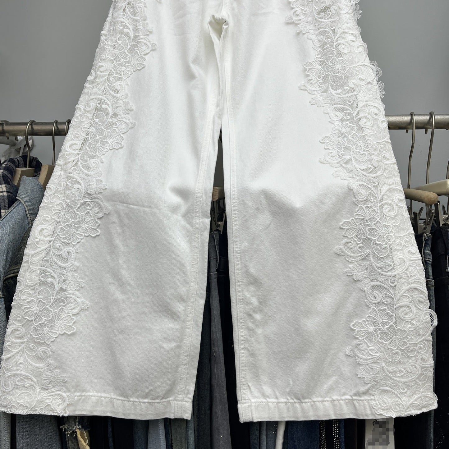 High-waisted Loose-fit Figure-flattering Versatile Straight-leg Wide-leg Pants
