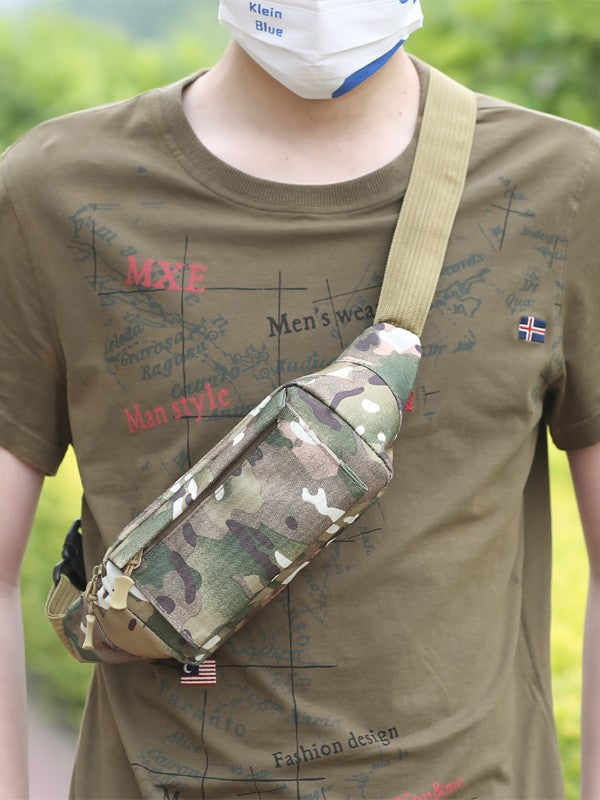 Men's Waist Bag Multifunctional Sports Casual Chest Bag
