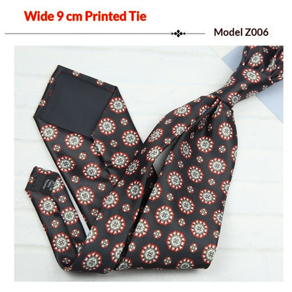 Printed Casual Patterned Vintage Tie