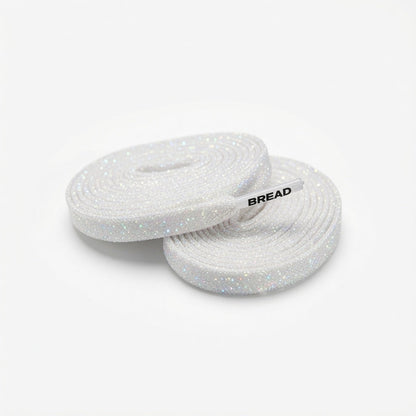 Sparkly Flat Bread Laces