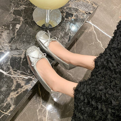 Women's French Flat Ballet Flats, 2026 New Summer Soft Sole Slip-On Gentle Shoes