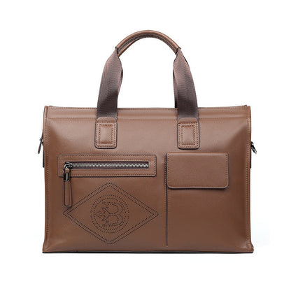 Casual Stylish Cowhide Large-capacity Crossbody Bag