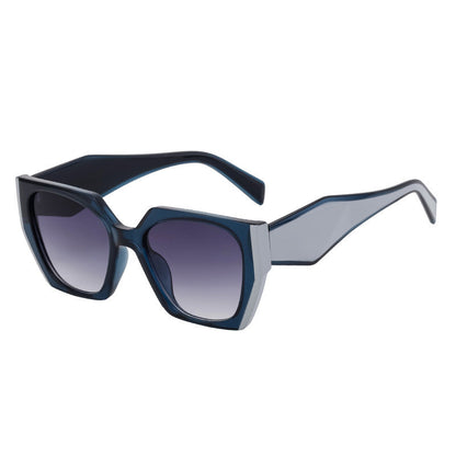 2026 New Fashion Cat-Eye Wide-Tempered Sunglasses For Women, High-End Style, Full-Frame Sunglasses, Same Style As Big-Name Brands