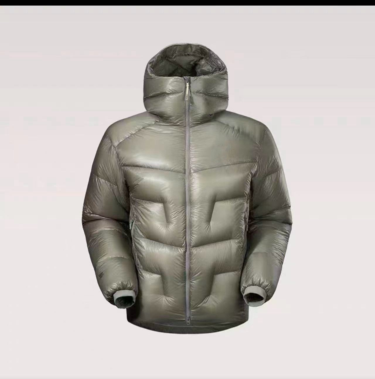 Ultra-Soft White Duck Down Short Puffer Jacket
