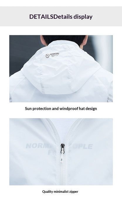 Mens Versatile Lightweight Quick-drying Jacket