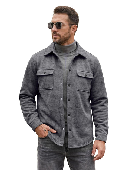 Long-sleeve Multi-pocket Loose-fitting Breathable Jacket