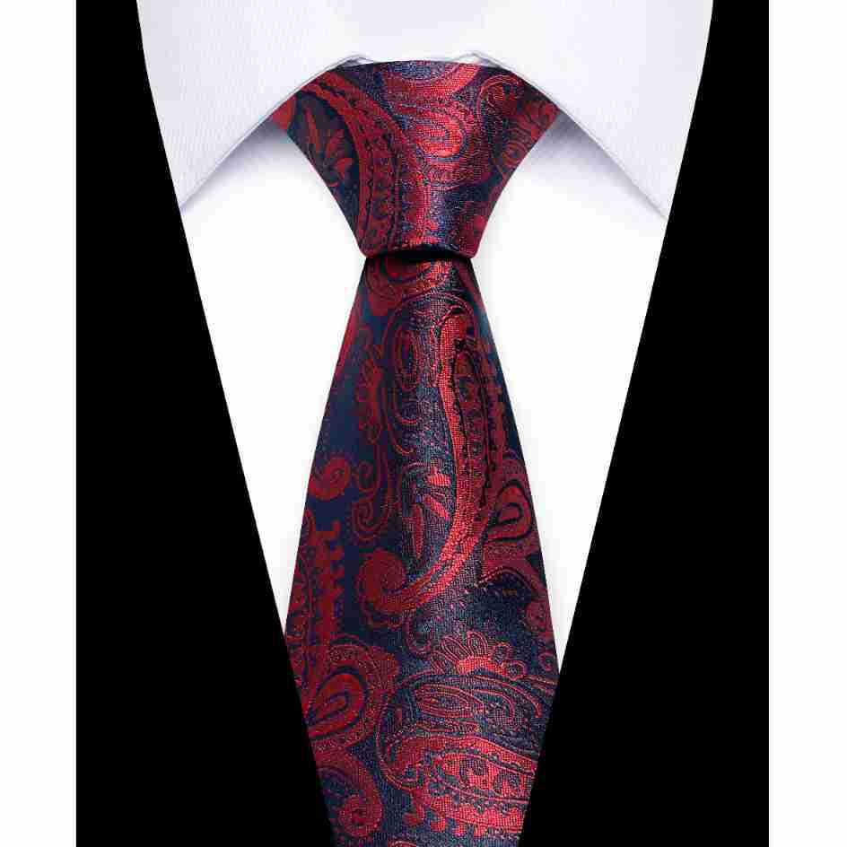 Usiness Striped Hand-stitched Polyester Tie