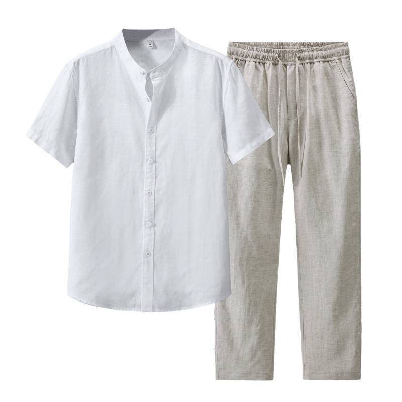 Tencel Linen Casual Mens Suit