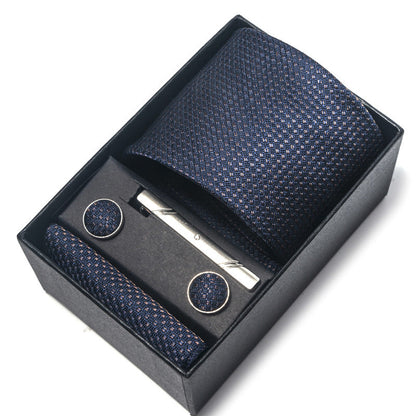 Direct-supply Mens Polyester Yarn-dyed Jacquard Formal Tie