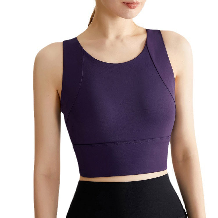 New Women's Yoga Tops For Spring & Summer With Sun Protection, Professional High-End Stylish Fitness Vests, Quick-Dry Sports Shirts For Women