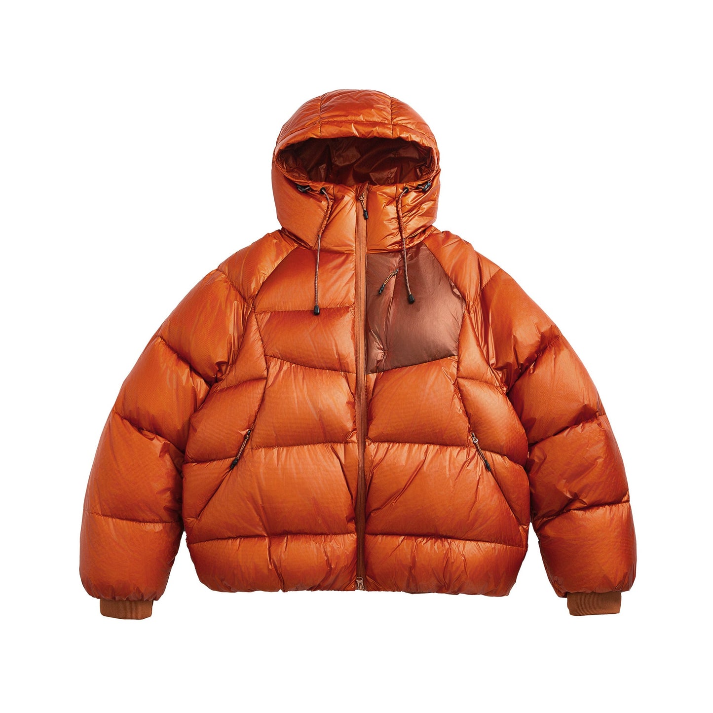Water-repellent Quilted Hooded Insulated Down Jacket