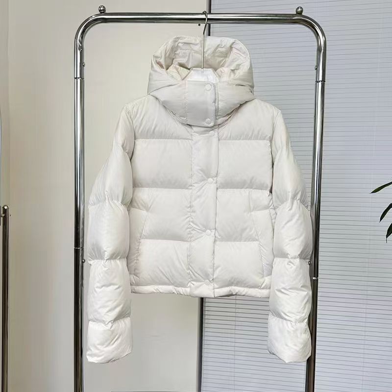 Womens Warm Hooded Down Jacket