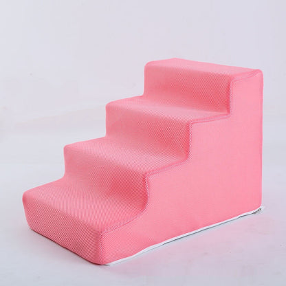 Pet Cat Sofa Steps Folding Non-slip Dog Ladder