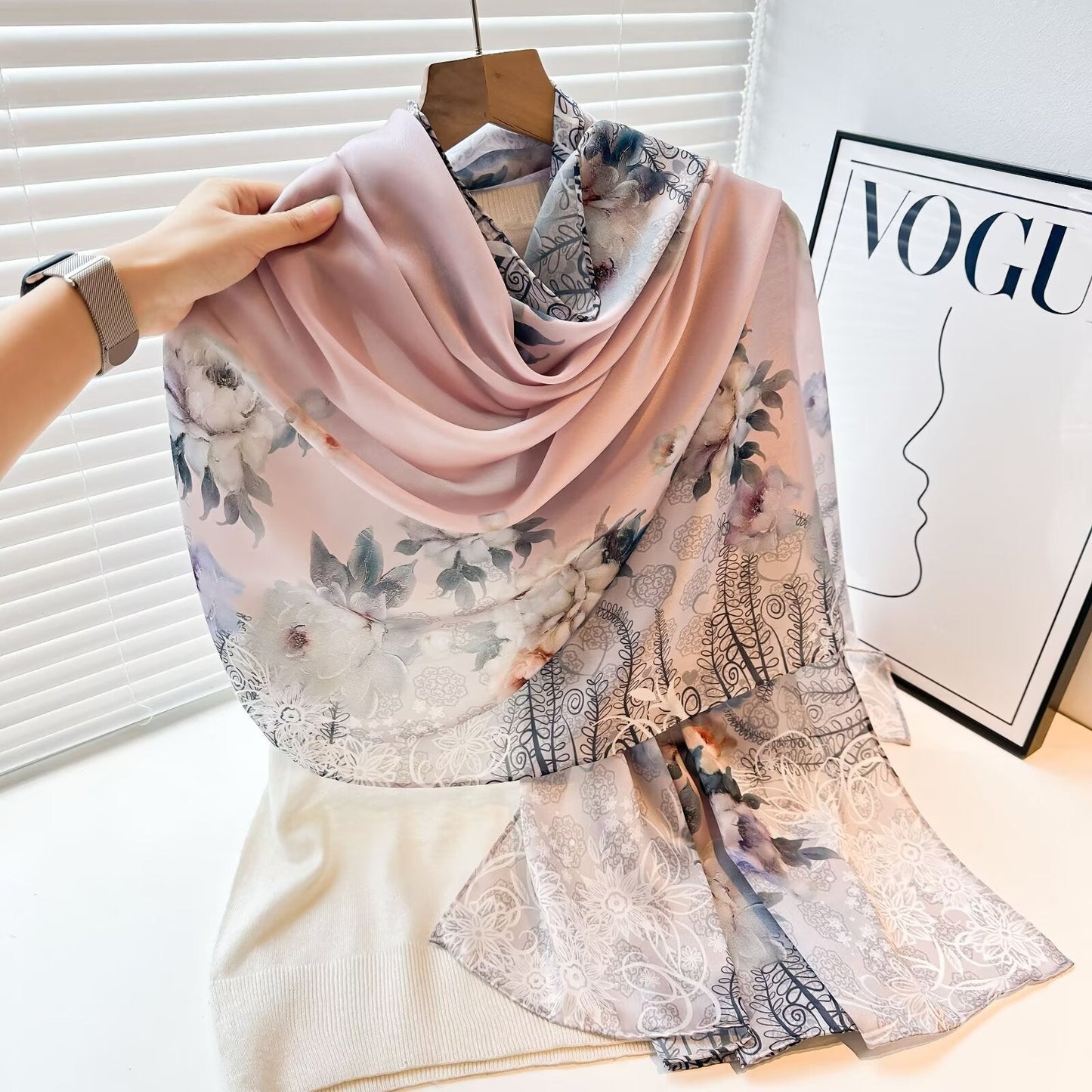 Silk Sun-protection Versatile Beach Scarf