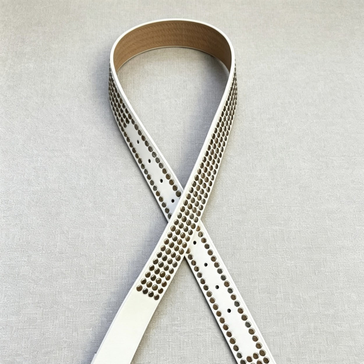 Black And White Minimalist Fashion Belt