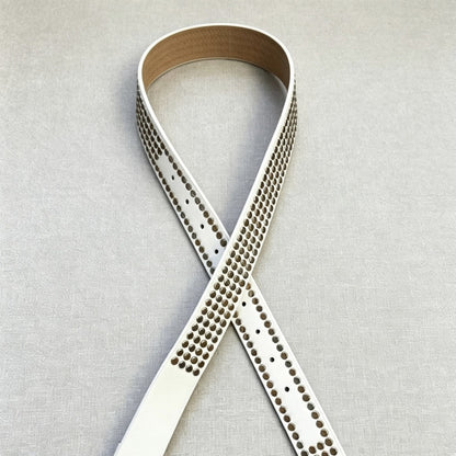 Black And White Minimalist Fashion Belt
