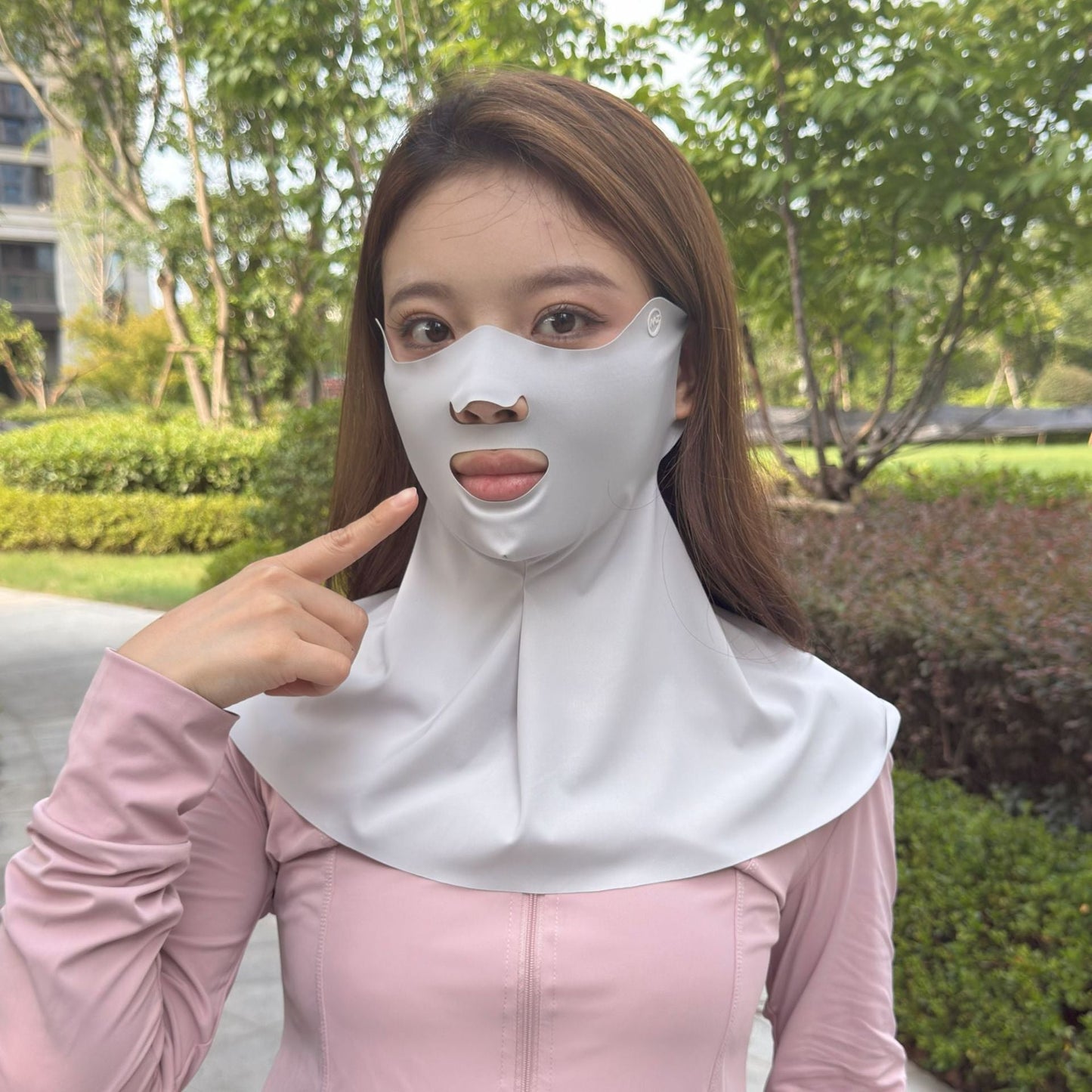 Sun-protective Face Mask For Women Full-face Coverage UV Protection