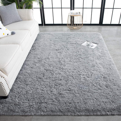 Luxurious Plush Carpets: Ultra-Soft Modern Area Rugs for Stylish Living Rooms, Playful Children's Bedrooms, and Chic Home Decor