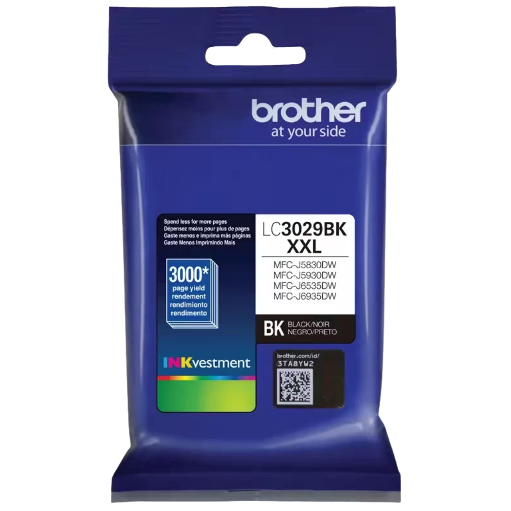 New, Pre-Owned - Brother LC3029XXL Extra High Yield Black Ink Cartridge