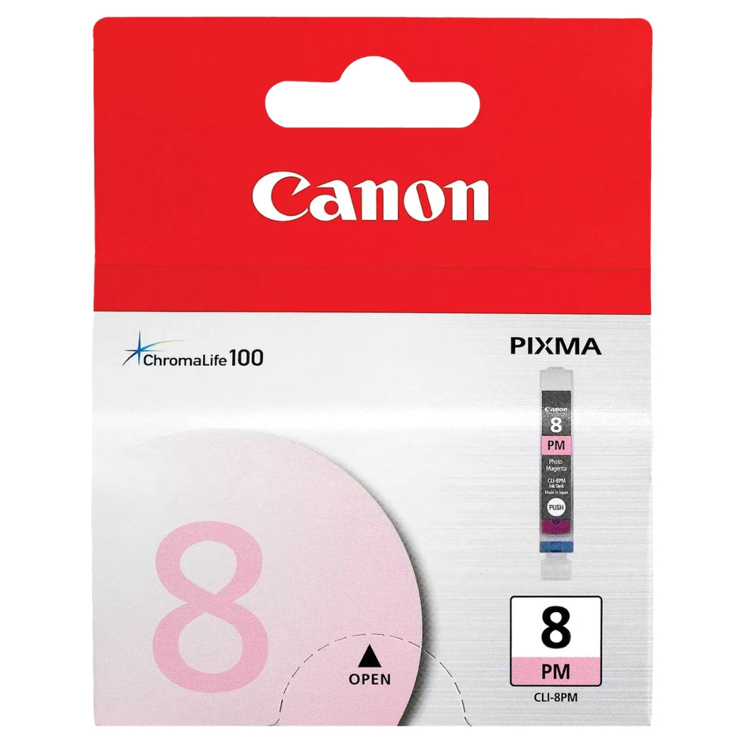 New, Pre-Owned - Canon CLI-8 Color Standard Yield Photo Magenta Ink Tank