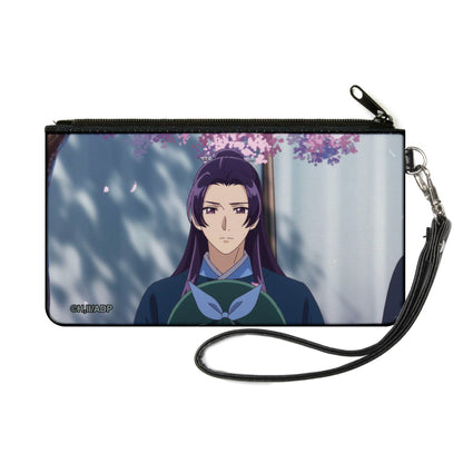 Canvas Zipper Wallet - SMALL - The Apothecary Diaries Jinshi Garden Pose