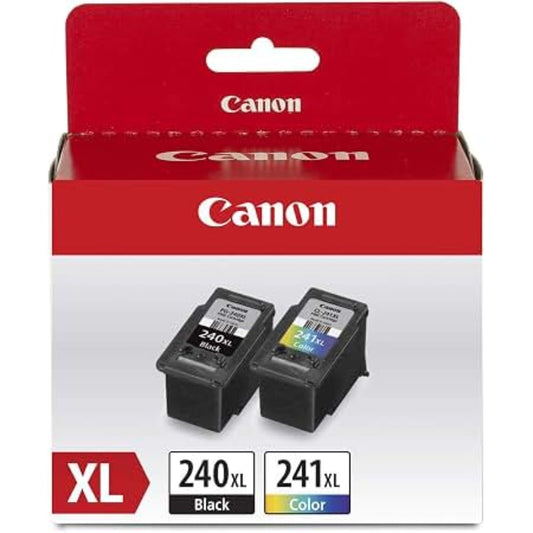 New, Pre-Owned - Canon 240XL/241XL Black and Color Combo Pack High-Yield Ink Cartridge